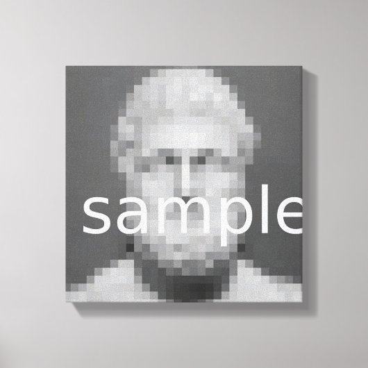 Aangepaste canvasprint | Voeg hier uw eigen afbeel Canvas Afdruk (Voorkant)