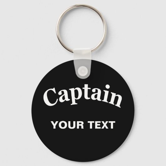 AANGEPASTE CAPTAE SLEUTELHANGER (Voorkant)