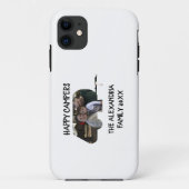 Aangepaste caravan familiefotogelukkige campers Case-Mate iPhone case (Achterkant)