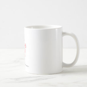 Aangepaste cardioloog hartanatomiekunst koffiemok
