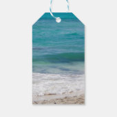 Aangepaste Caribische strand bedankt van koppel Cadeaulabel (Achterkant)