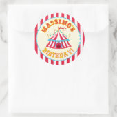 Aangepaste carnaval Sticker met aangepaste naam Ma (Tas)