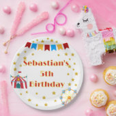 Aangepaste Carnaval Thema Verjaardagsfeest Papieren Bordje (Feest)