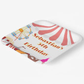 Aangepaste Carnaval Verjaardagsfeest Papieren Bordje (Gebogen)