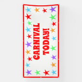 Aangepaste carnavalsbanner spandoek (Verticaal)