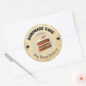 Aangepaste Carrot Cake Labels | Gepersonaliseerde (Envelop)