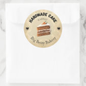 Aangepaste Carrot Cake Labels | Gepersonaliseerde (Tas)