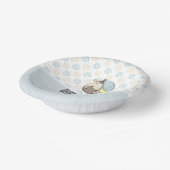 Aangepaste Cartoon Baby Giraffe Papier Bowl Papieren Kommen (Gebogen)