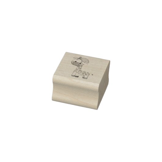 Aangepaste Cartoon Baby Giraffe Rubberstempel (Stempel)