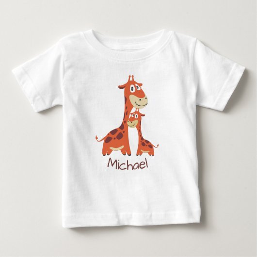 Aangepaste Cartoon Giraffes (Voorkant)