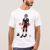 Aangepaste Cartoon pap T-shirt (Voorkant)