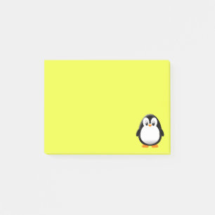 Aangepaste Cartoon van Cute Pinguïn Post-it® Notes