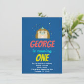 Aangepaste Cartoon voor kinderen met een stekker u Kaart (Staand voorkant)