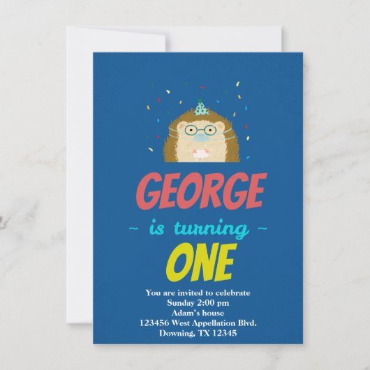 Aangepaste Cartoon voor kinderen met een stekker u Kaart (Voorkant)