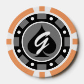 Aangepaste casino poker chip golf bal markers (Voorkant)