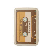 Aangepaste Cassettebandje Bath Mat (Voorkant Verticaal)