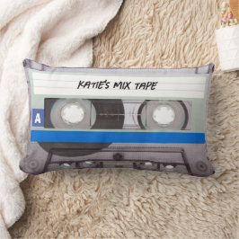 Aangepaste Cassettebandje Lumbar Accent Pillow Kussen