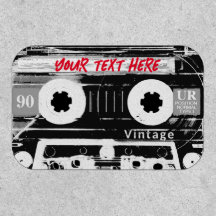 Aangepaste  Cassettebandje Muziek 70s 80s 90s