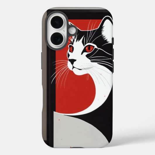 Aangepaste Cat Foto iPhone/Samsung Hoesje (Achterkant)