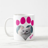 Aangepaste Cat Lover Mok – Aangepaste foto (Links)