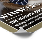 Aangepaste Cat Magazine Hoesje Sjabloon Pet Portra Poster (Hoek)