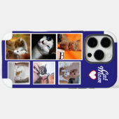Aangepaste Cat Mom-fotocollage telefoonhoesje met Case-Mate iPhone Case (Achterkant (horizontaal))