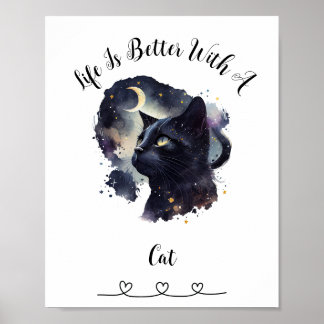 Aangepaste Cat Pet Wall Art Poster