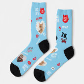 Aangepaste Cat Sokken Foto voor Pet Lovers (Links)