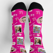 Aangepaste Cat Sokken met Foto – Gepersonaliseerd (Top)