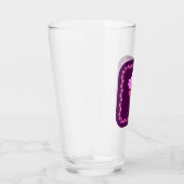 Aangepaste Cattleya Orchid Motif Print Glas (Rechts)