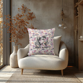 Aangepaste Cavalier Portret Kussen Abstract Patroo