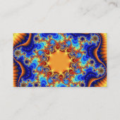 Aangepaste Celestial Fractalscope-Visitekaartjes Visitekaartje (Voorkant)