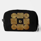 Aangepaste Celtic Knotwork Cross Toilettasje (Voorkant)