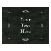 Aangepaste chalkboard afdrukken foto afdruk (Voorkant)