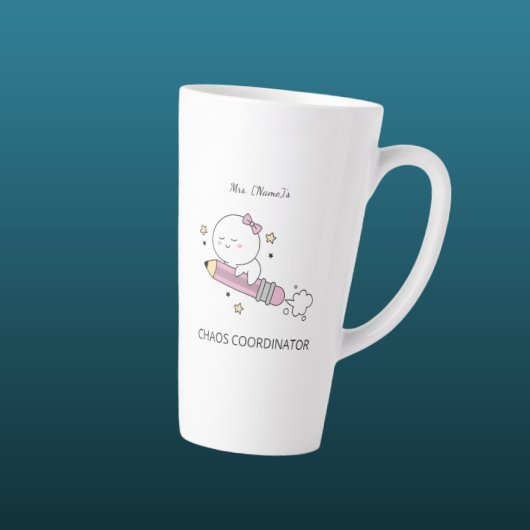 Aangepaste Chaos Coördinator Latte Mok