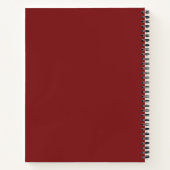 Aangepaste Chaos Coördinator Notitieboek Cadeau vo (Achterkant)