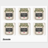 Aangepaste Charm Cookie Gift Stickers (Vel)