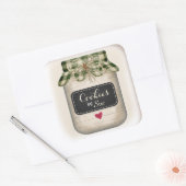 Aangepaste Charm Cookie Gift Stickers (Envelop)