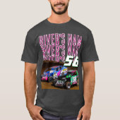 Aangepaste chauffeursfoto t-shirt (Voorkant)