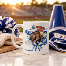Aangepaste Cheer Moeder Foto Sport Trots