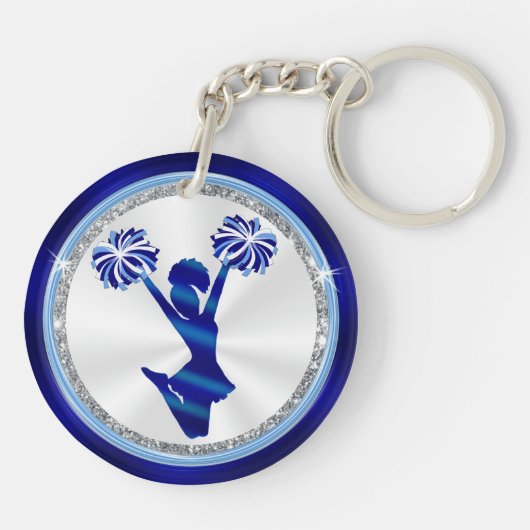 Aangepaste, Cheerlead Gift Ideeën Cheap Sleutelhanger (Achterkant)