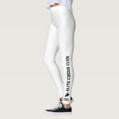 Aangepaste Cheerlead Leggings Team Name Monogram (Links)