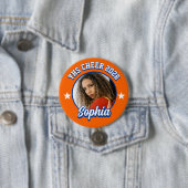 Aangepaste Cheerleader Brag Knop, Cheer Game Day Ronde Button 7,6 Cm (In situ)