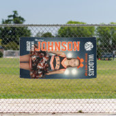 Aangepaste Cheerleading Senior Cheer Team Foto Spandoek (Insitu)