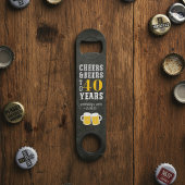 Aangepaste 'Cheers' en 'Beers Milestone Birthday'- Speed Flessenopener