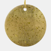 Aangepaste Cheers tot 40 jaar 40th Wedding Jubileu Keramisch Ornament (Achterkant)