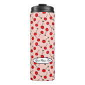 Aangepaste Cherries Jubilee Thermal Tumbler Thermosbeker (Voorkant)