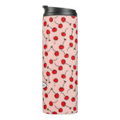 Aangepaste Cherries Jubilee Thermal Tumbler Thermosbeker (Geroteerd rechts)