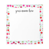 Aangepaste Cherry-laptop Notitieblok (Voorkant)