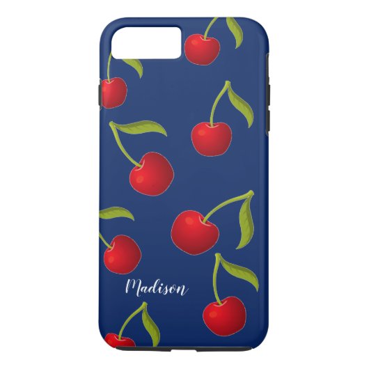 Aangepaste Cherry Phone Case Navr (Achterkant)